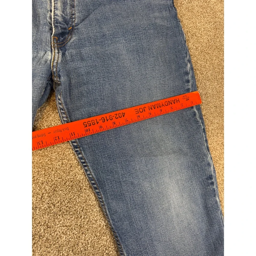 Levis 511 Slim Fit Mens Jeans W38 L32 Medium Wash Blue Denim 38x32 Grunge Work